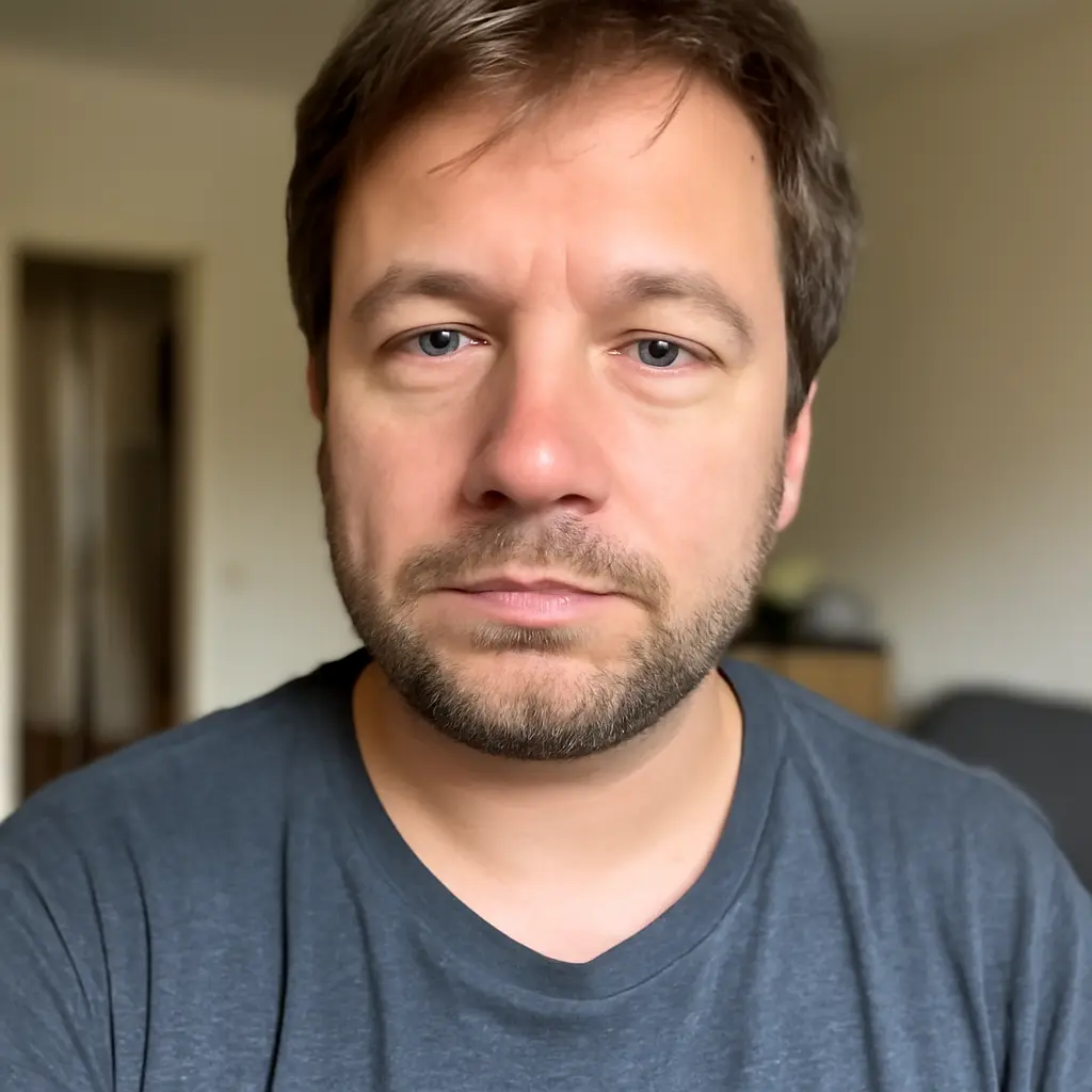 AI-generated fictional portrait